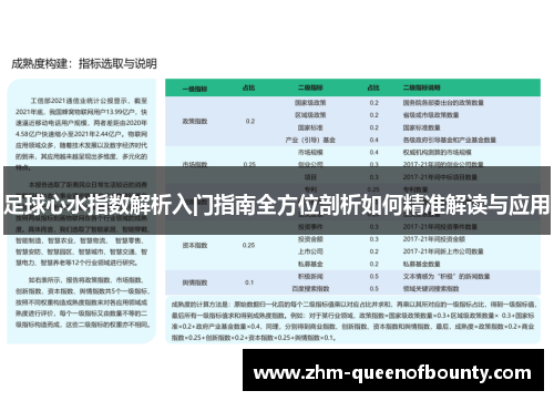 足球心水指数解析入门指南全方位剖析如何精准解读与应用